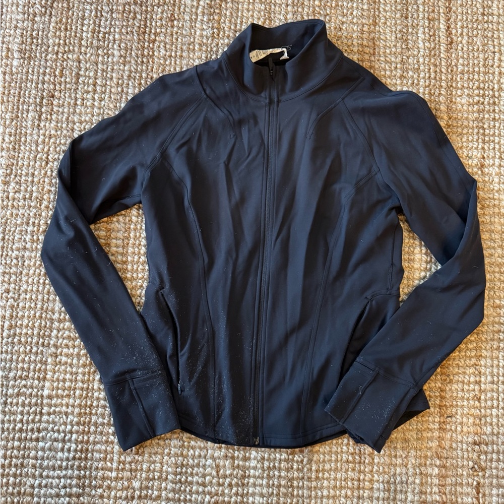 lululemon athletica Black Full-Zip Athletic Jacket